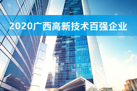 12月28日，广西2020高新技术企业百强名单新鲜出炉|咕咕狗知识产权